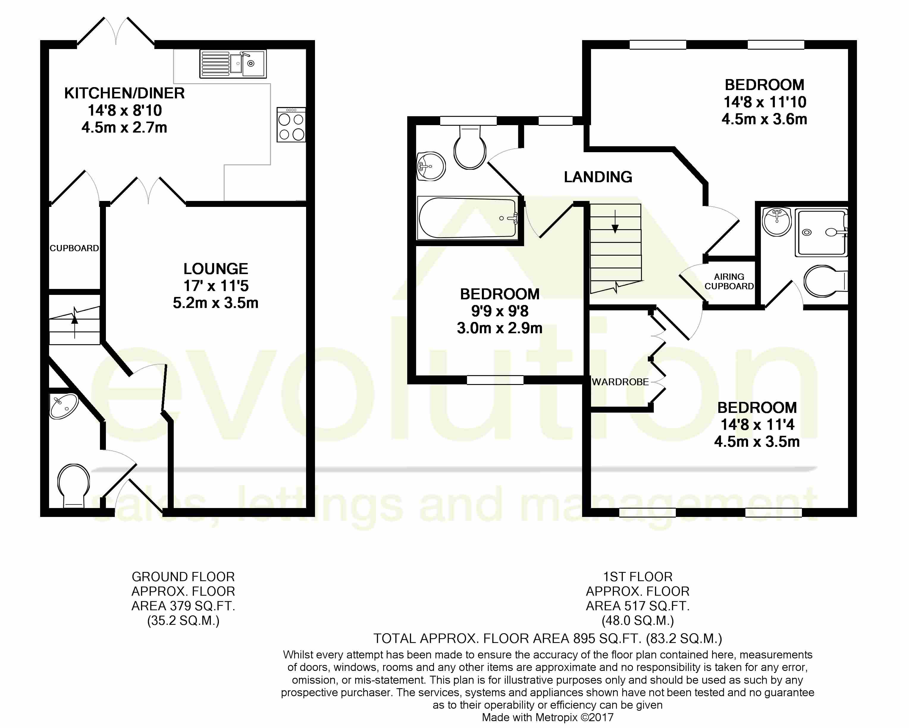 12, Orlestone View, Ashford floorplan
