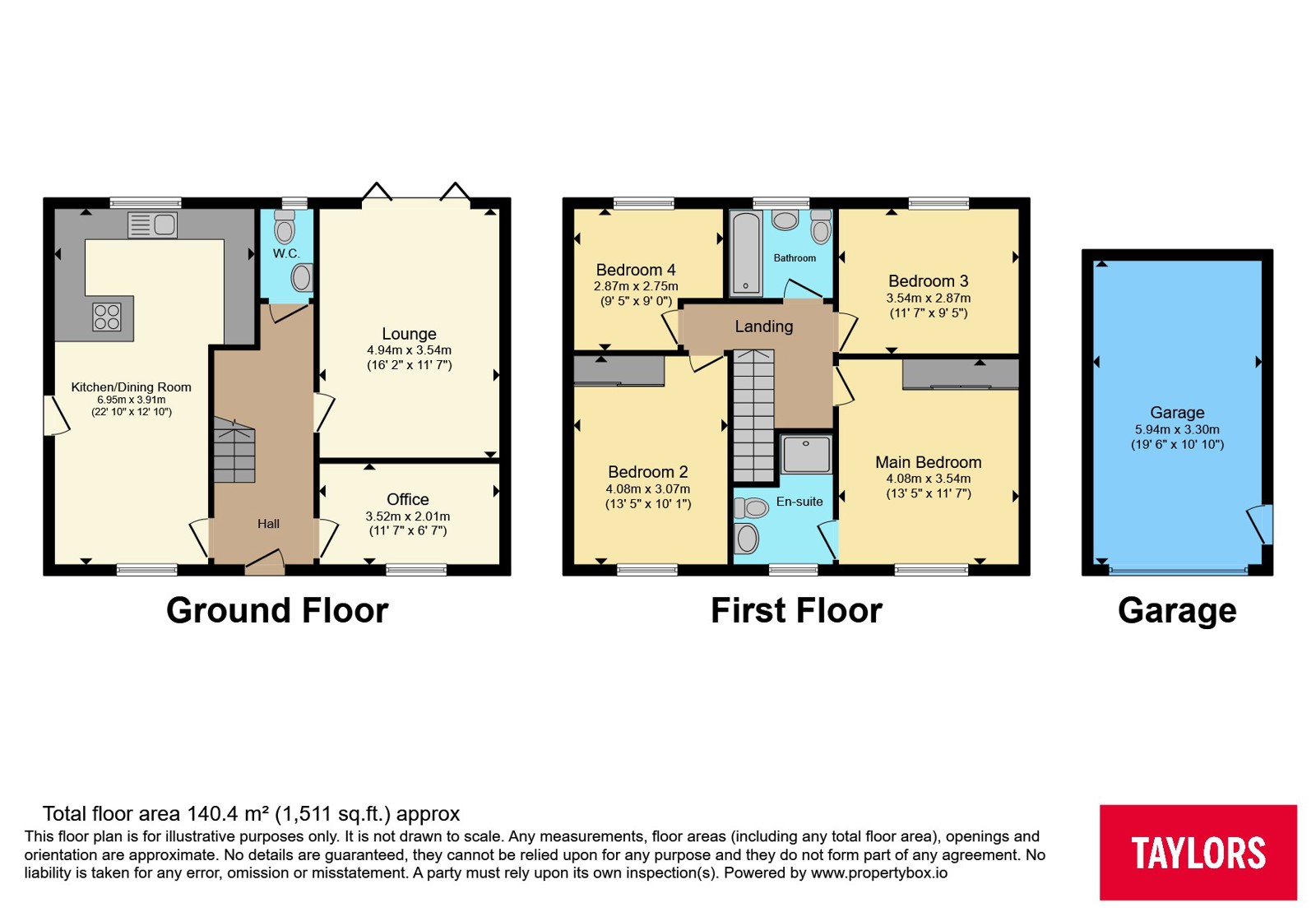 4, Theedway, Bedfordshire floorplan