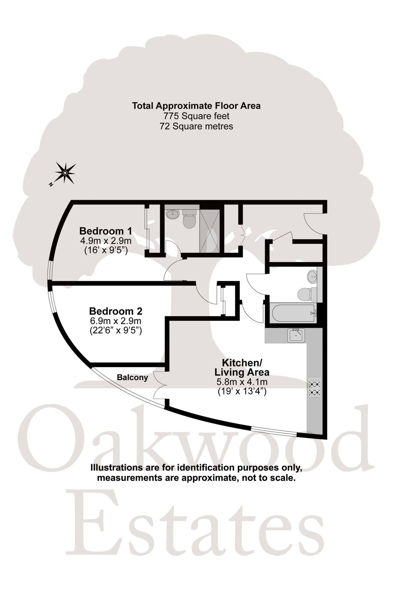 Tresco, Windsor Road, Slough floorplan