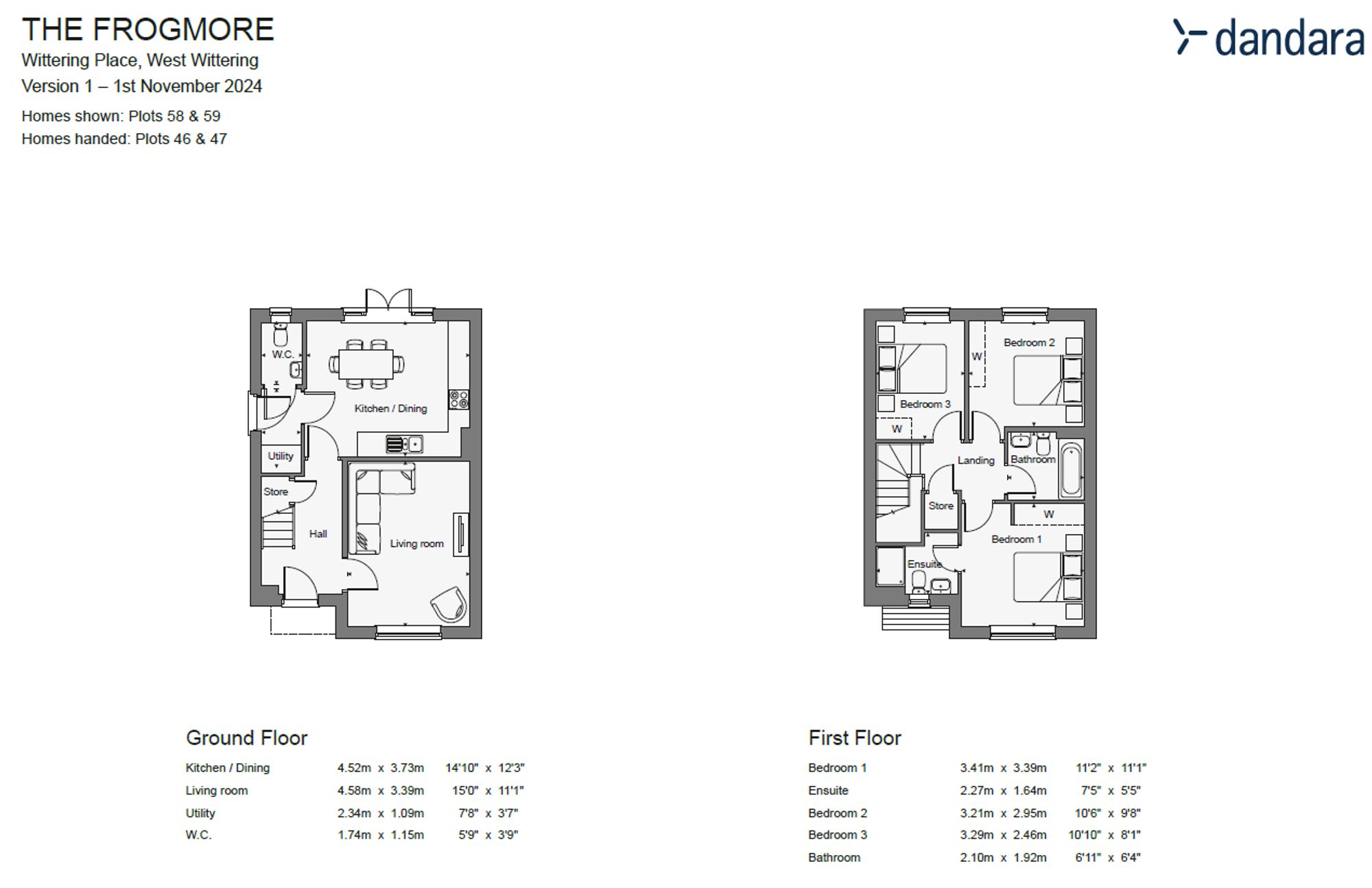 The Frogmore, Wittering Place, West Witterings floorplan