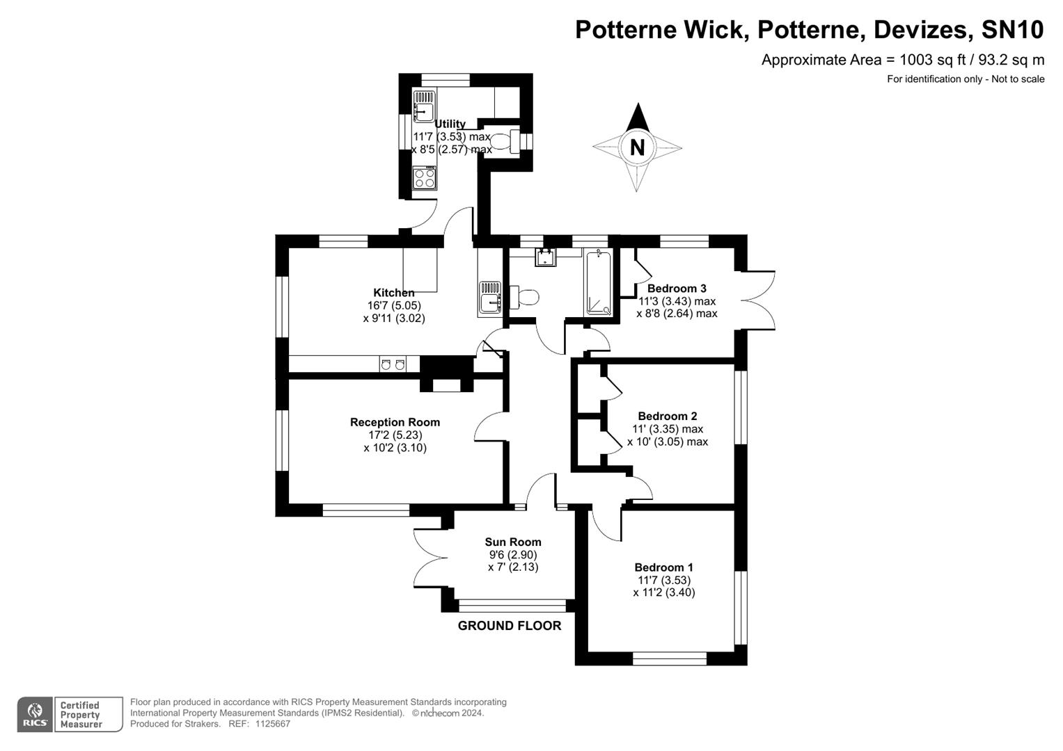 Potterne Wick, Potterne, Devizes SN10, 3 bedroom detached bungalow for