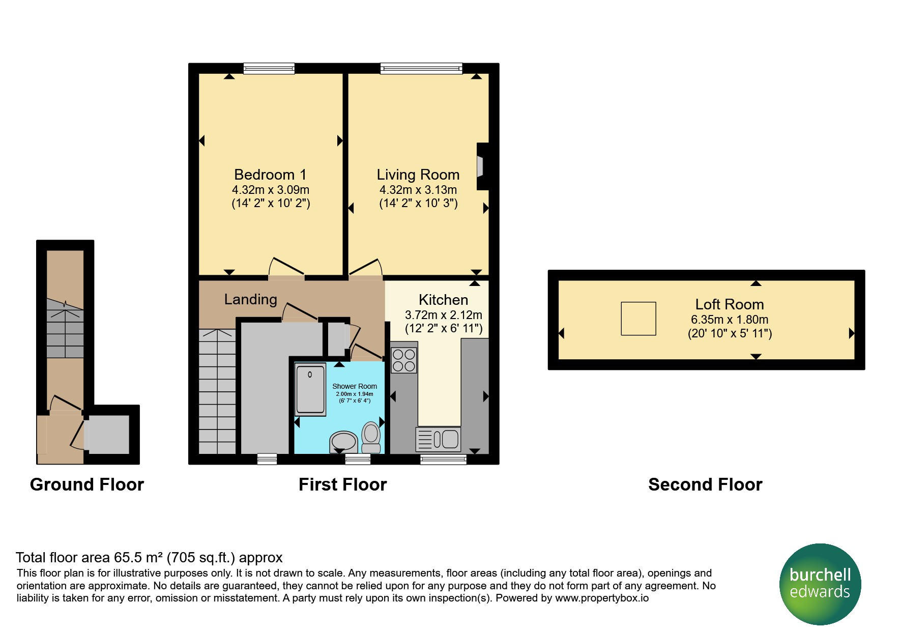18, Risley Court, Ilkeston floorplan