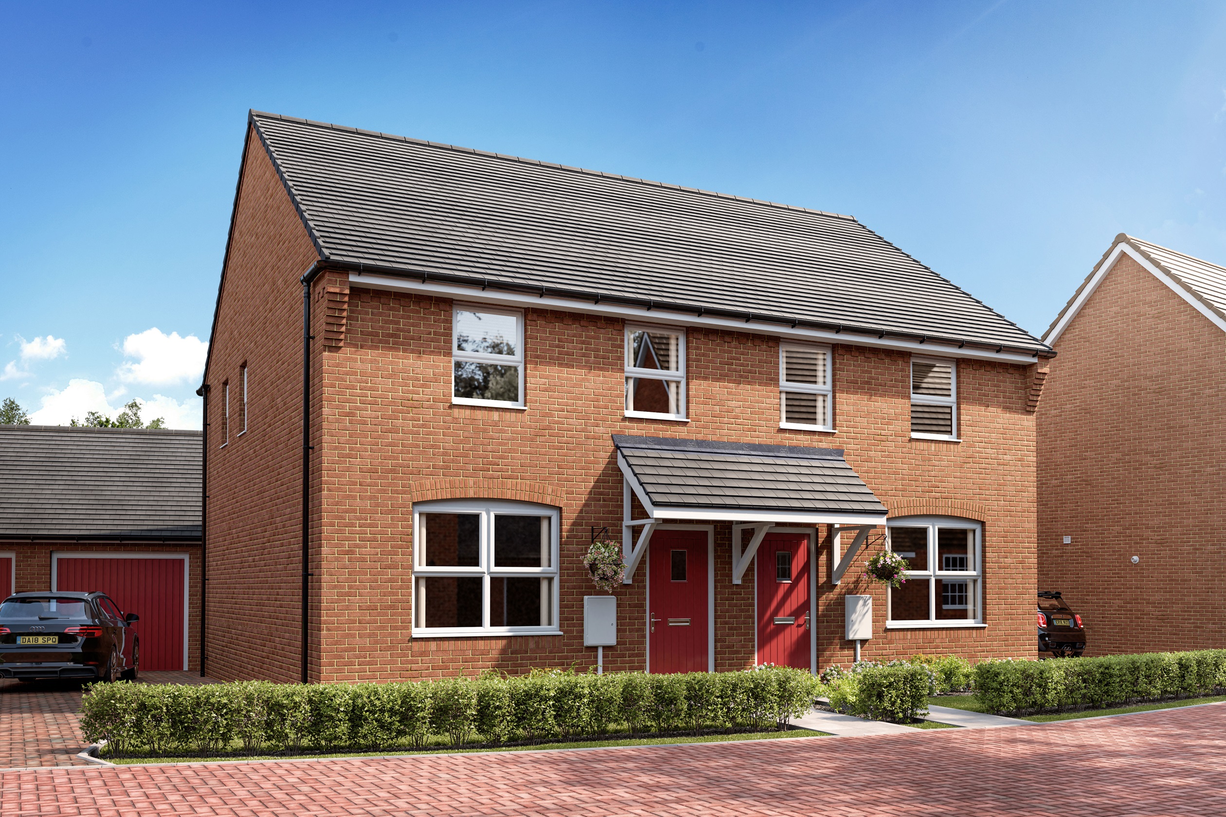 Property 1 of 8. CGI Of Archford Housetype At Dwh Orchard Green