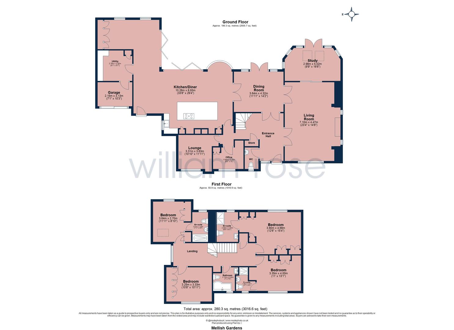 4, Mellish Gardens, Woodford Green floorplan