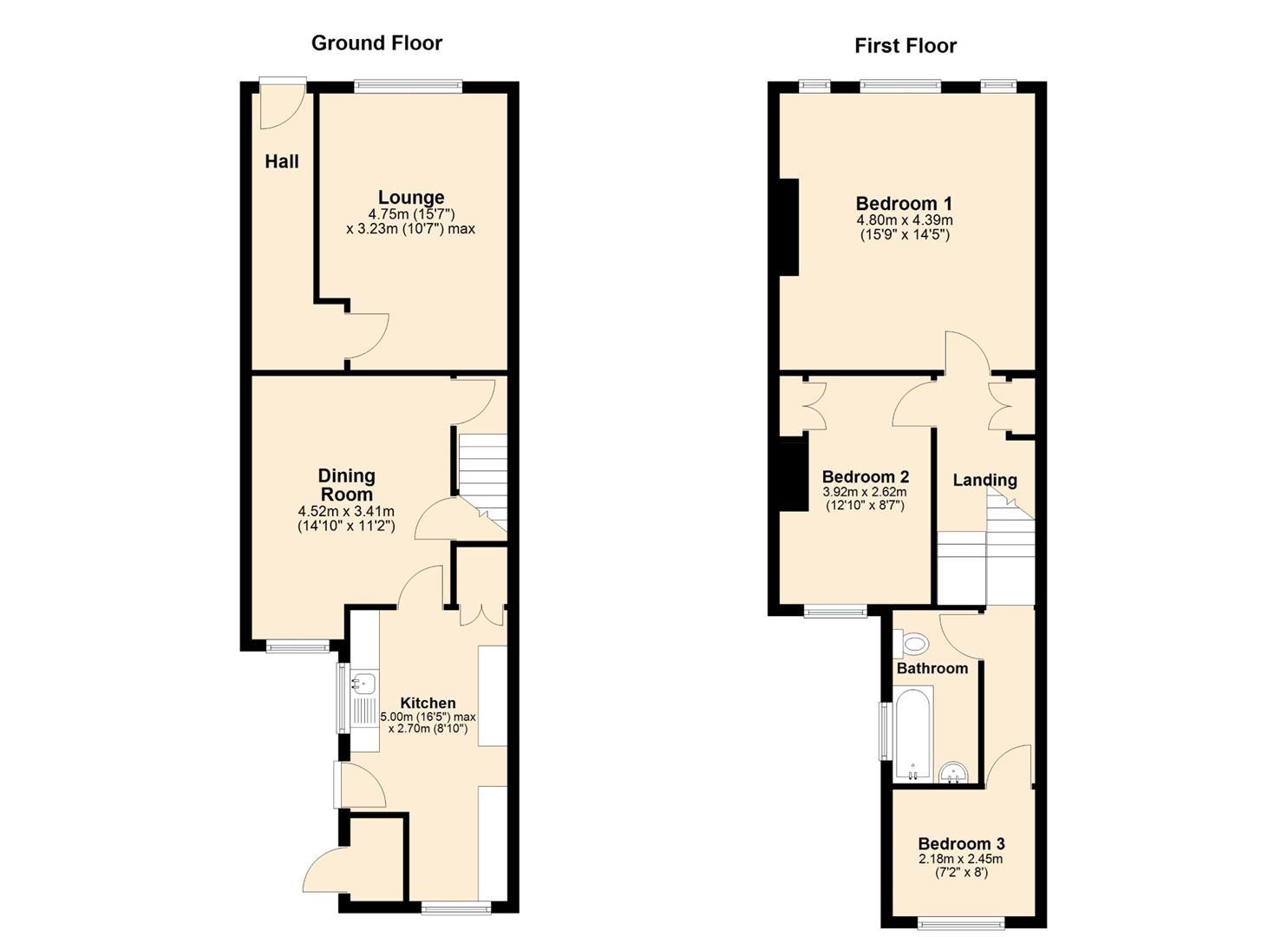 757, Anlaby Road, Hull floorplan