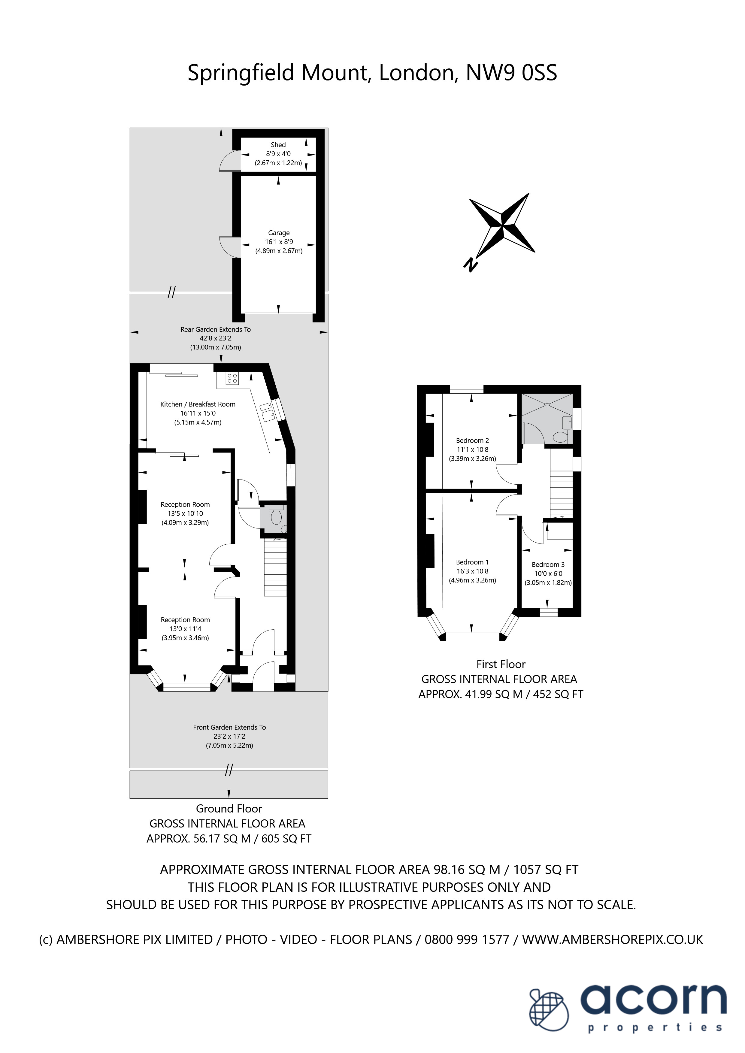 3, Springfield Mount, Kingsbury floorplan