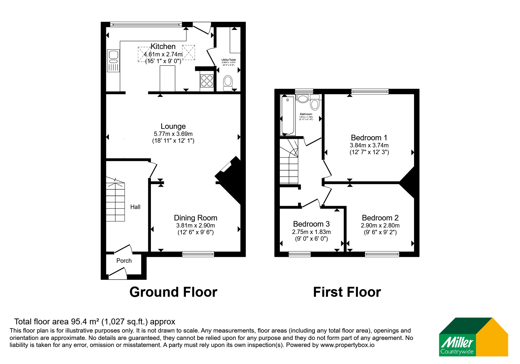 Halgavor View, Cornwall floorplan