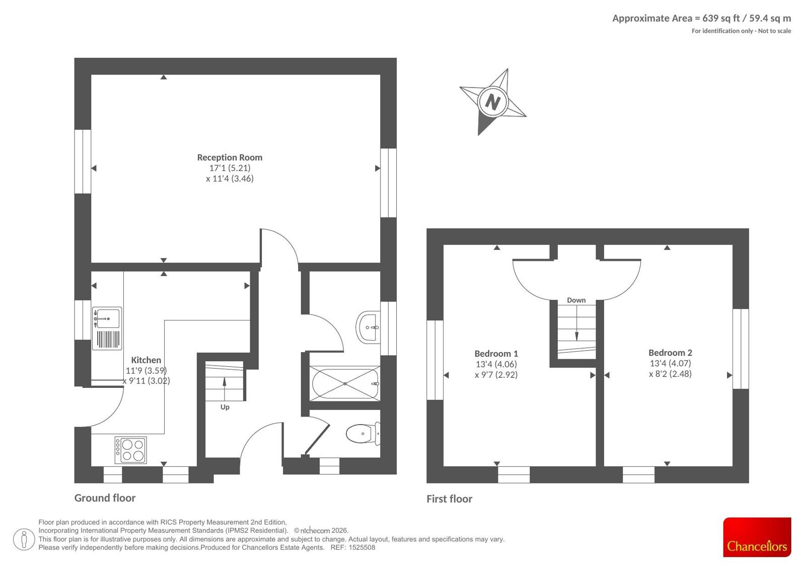 15, Jersey Road, Oxford floorplan