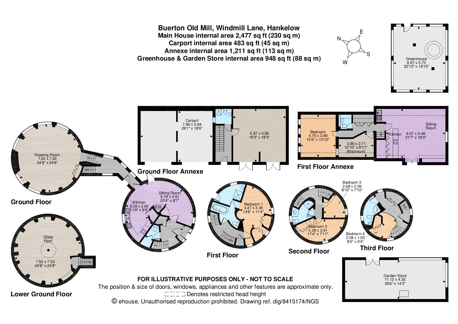 5 bed detached house for sale in Windmill Lane, Hankelow, Crewe, Cheshire CW3 Zoopla