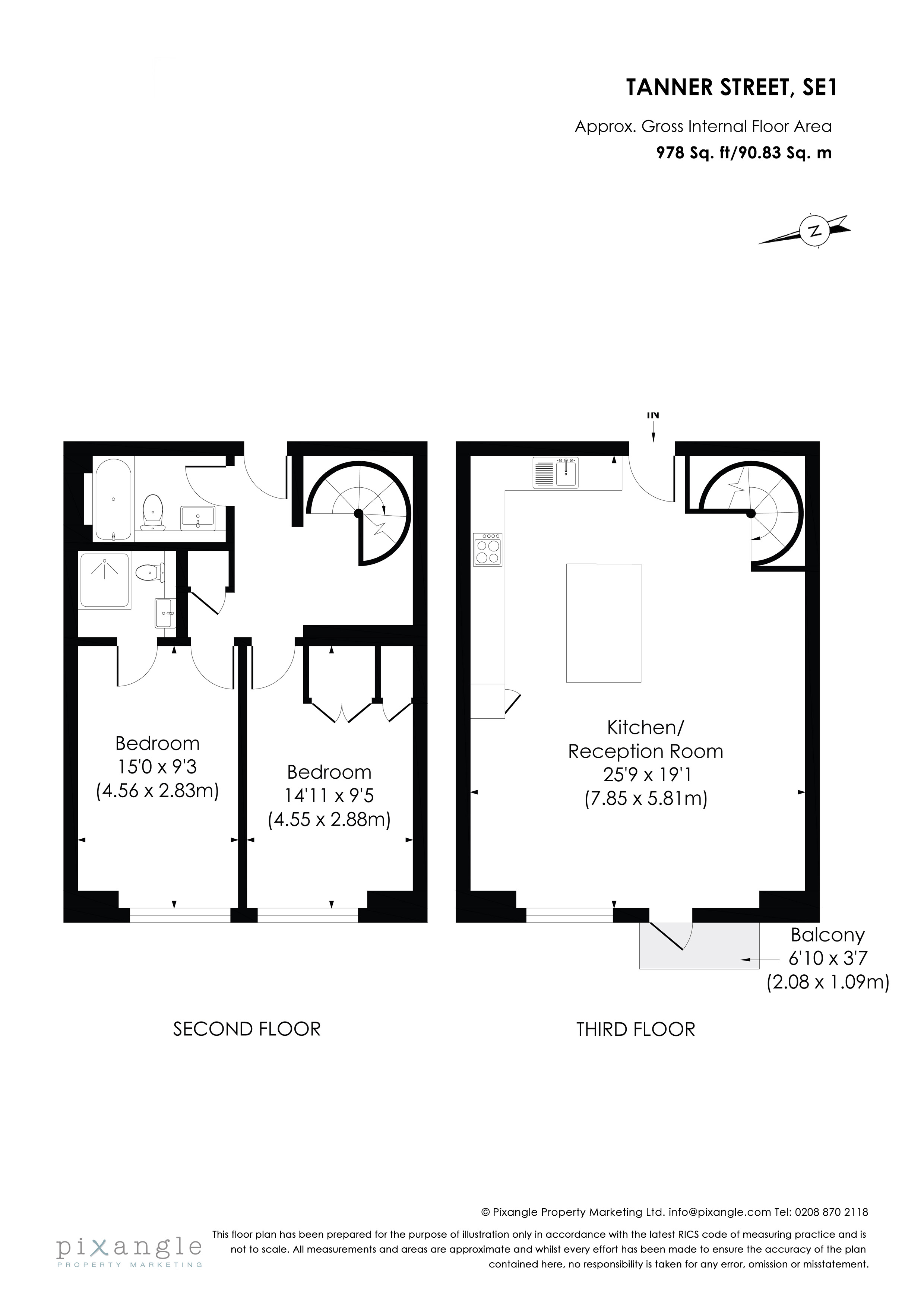 2 Bedrooms Flat for sale in Tanner Street, London Bridge SE1