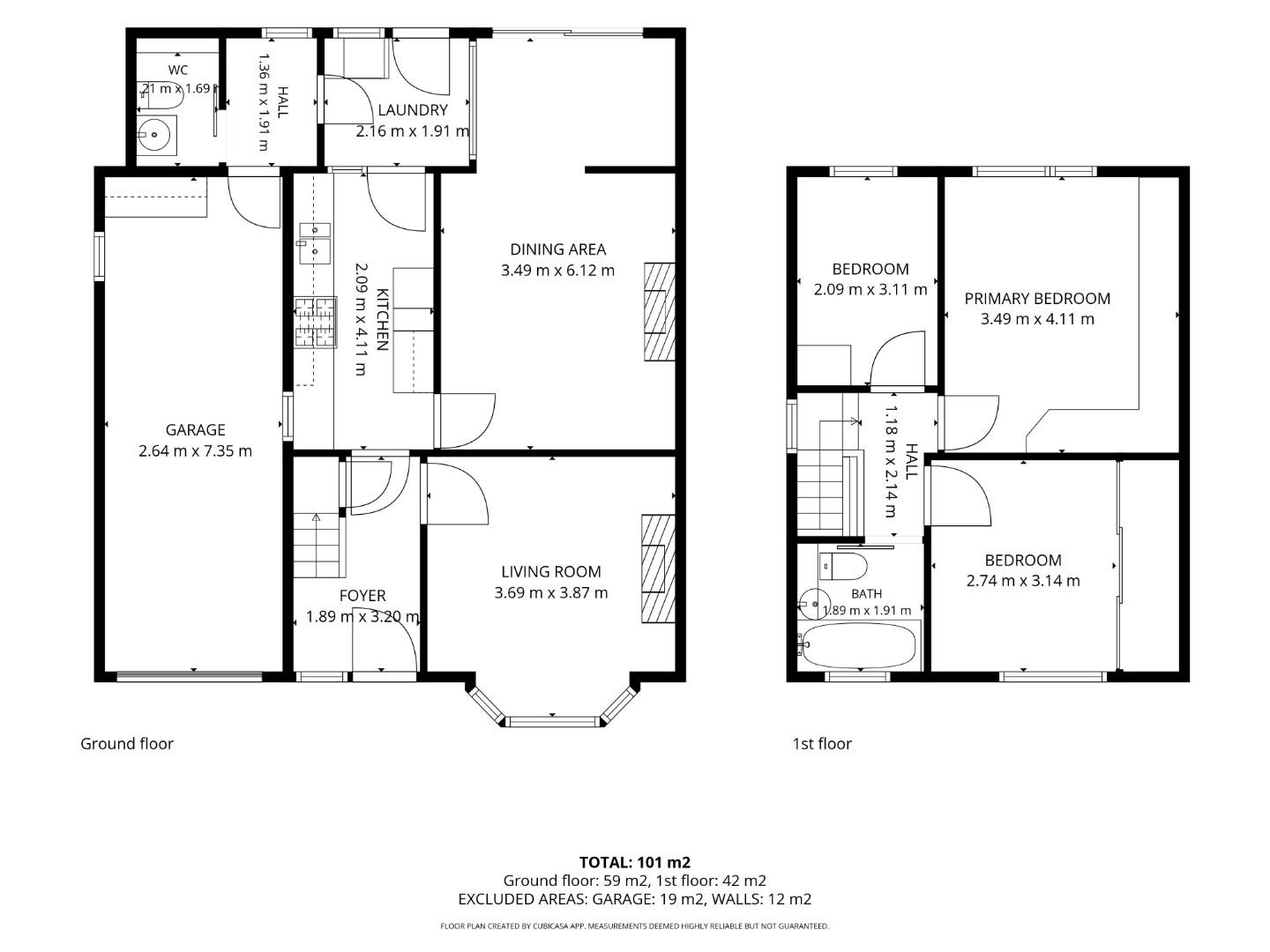 7, Stockarth Lane, Sheffield floorplan