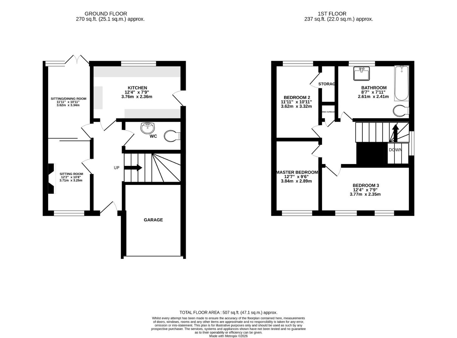 50, Ashwood Way, Gloucester floorplan
