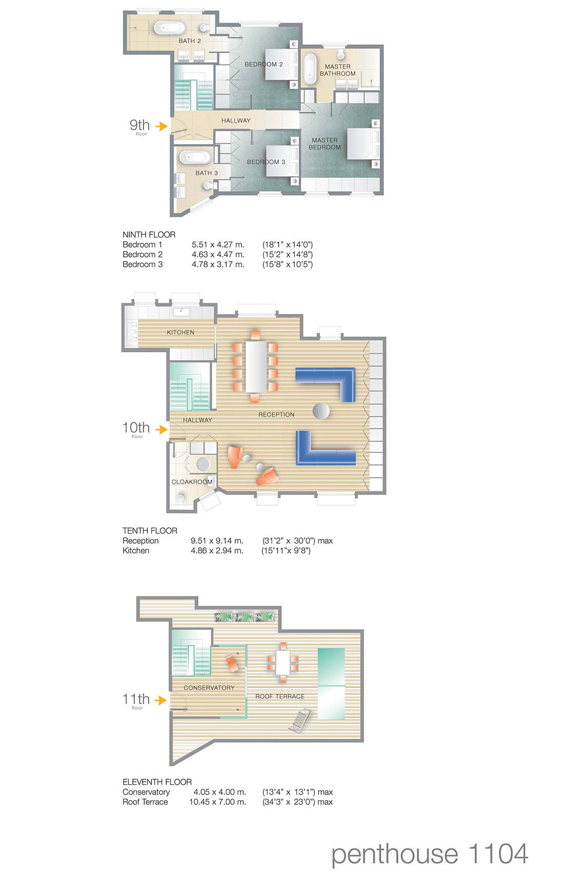 1104 Boydell Court,, St Johns Wood Park, St Johns Wood floorplan