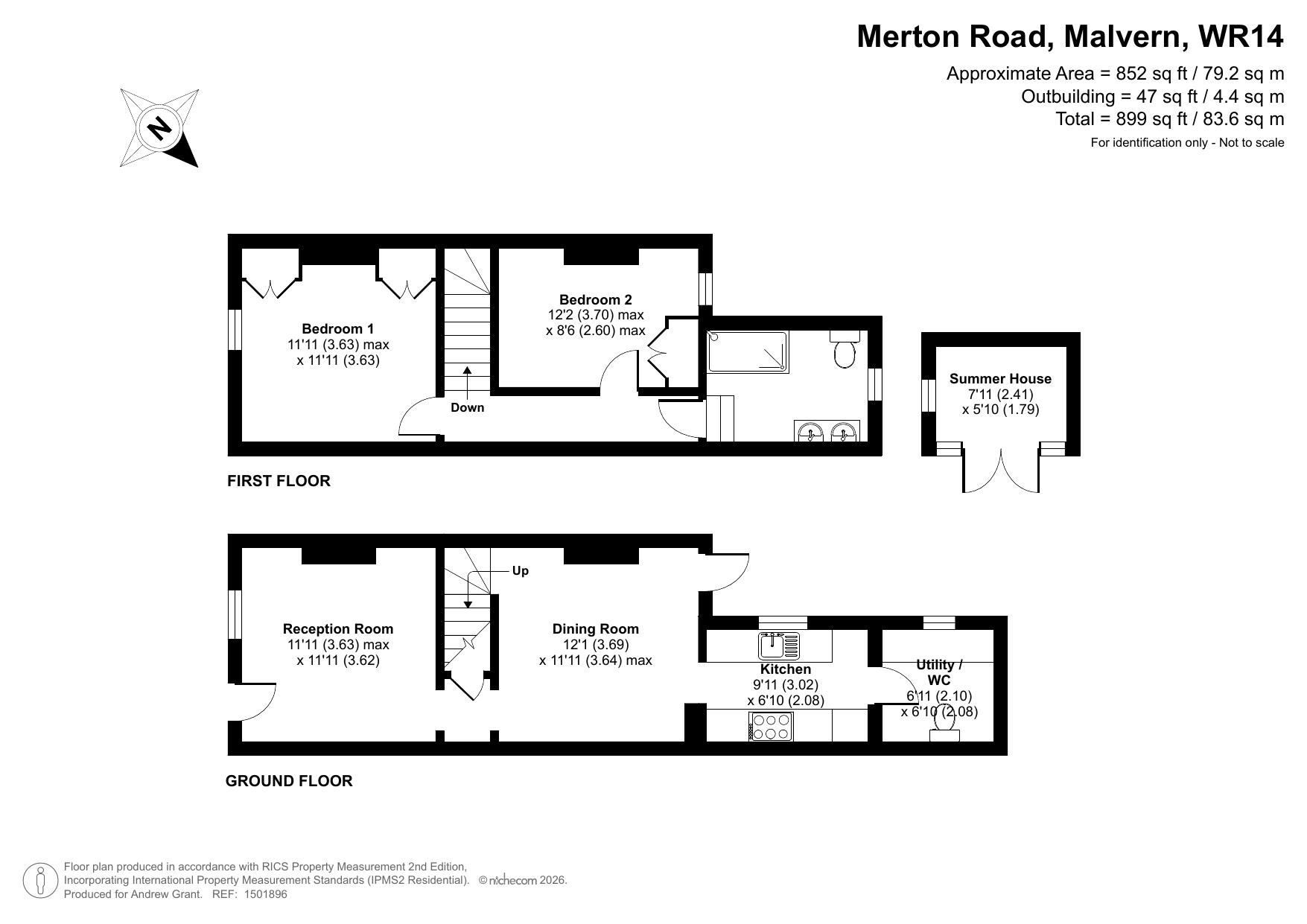 3, Merton Road, Malvern floorplan