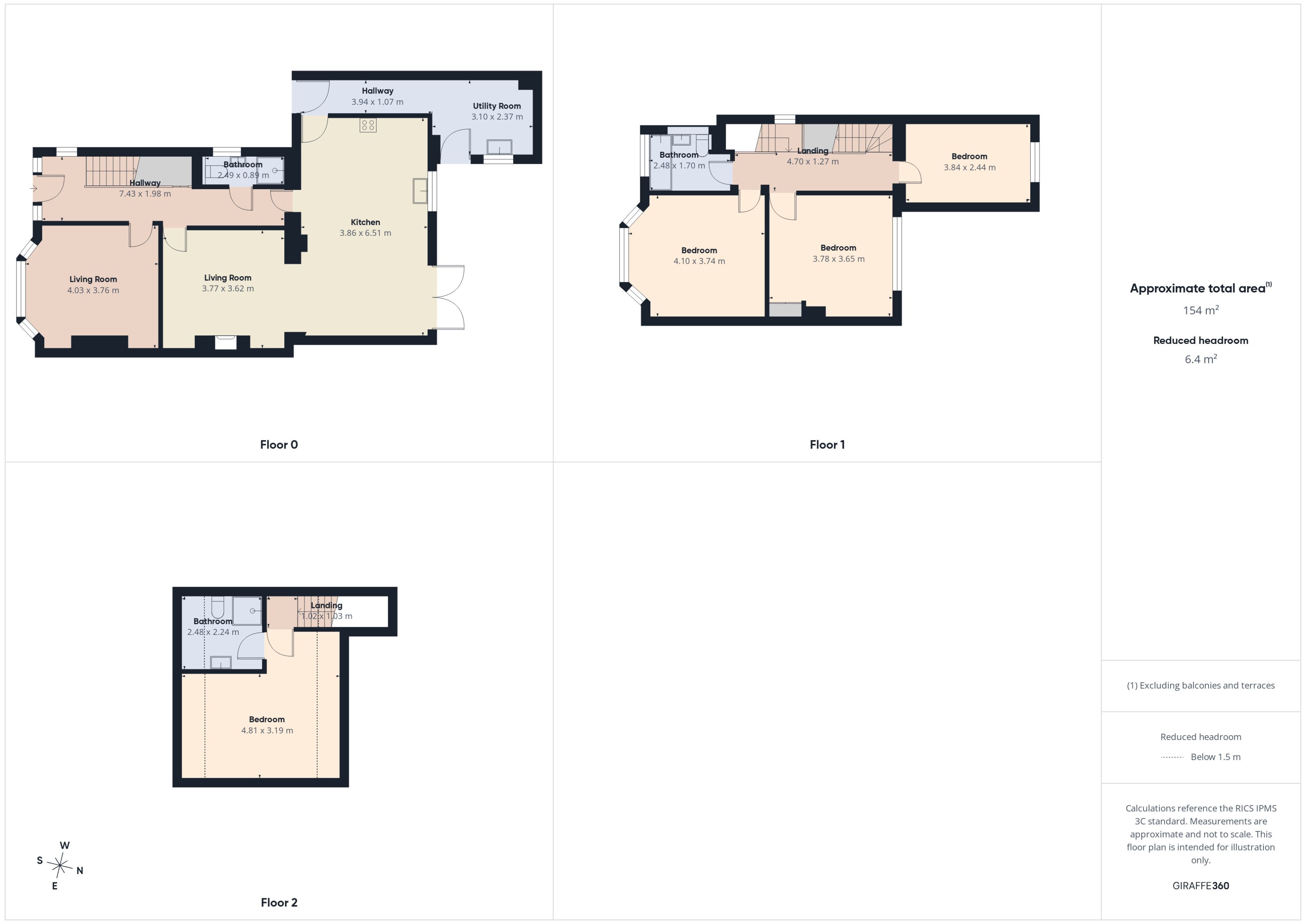 23, Heol Cae-Rhys, Cardiff floorplan
