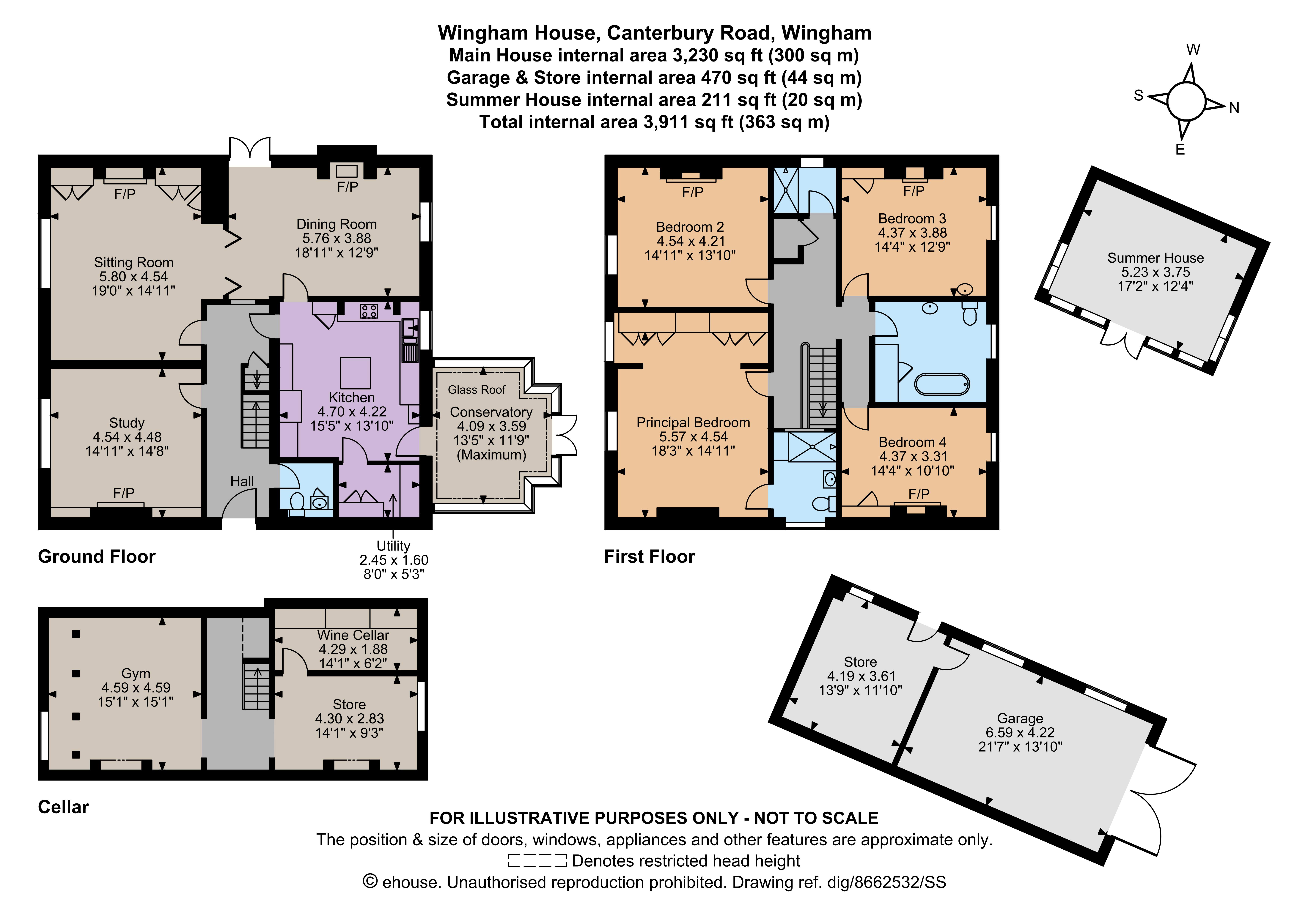 Wingham House,, Canterbury Road, Kent floorplan
