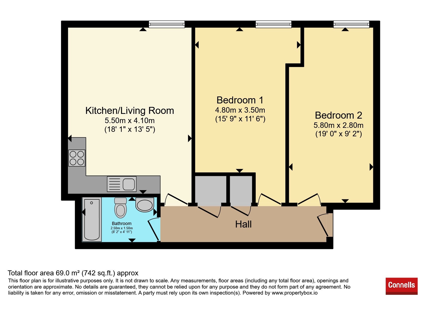6E, Alton Mews, Aylesbury floorplan
