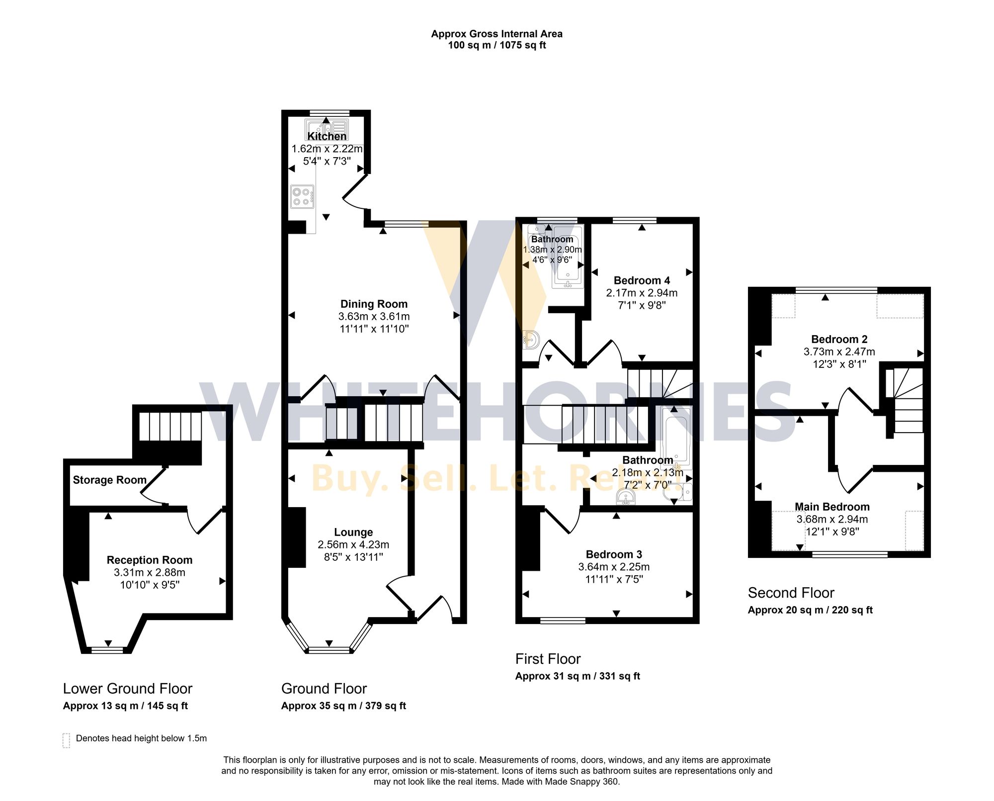 798 Ecclesall Road, Sheffield floorplan