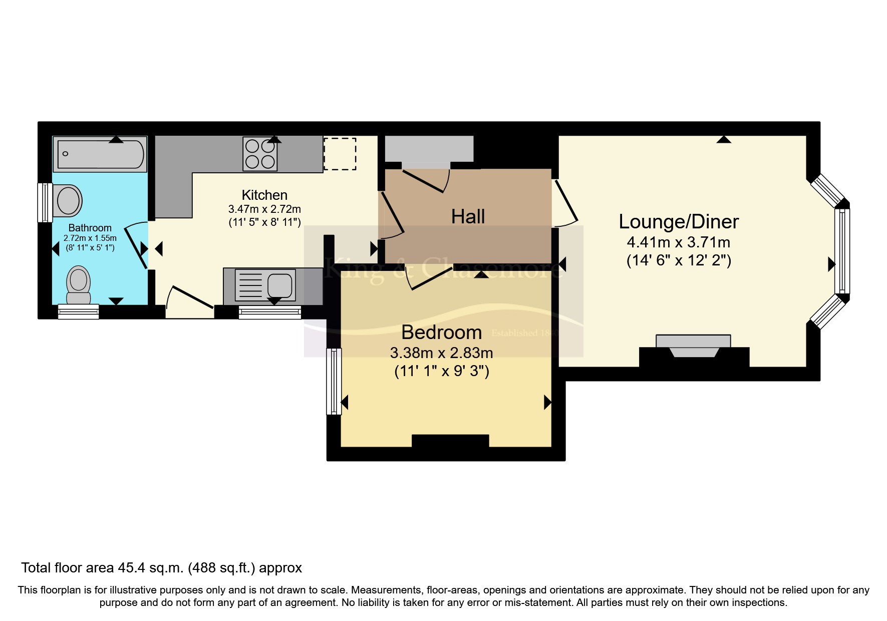 Ashfield Road, Midhurst GU29, 1 bedroom flat for sale 62786694