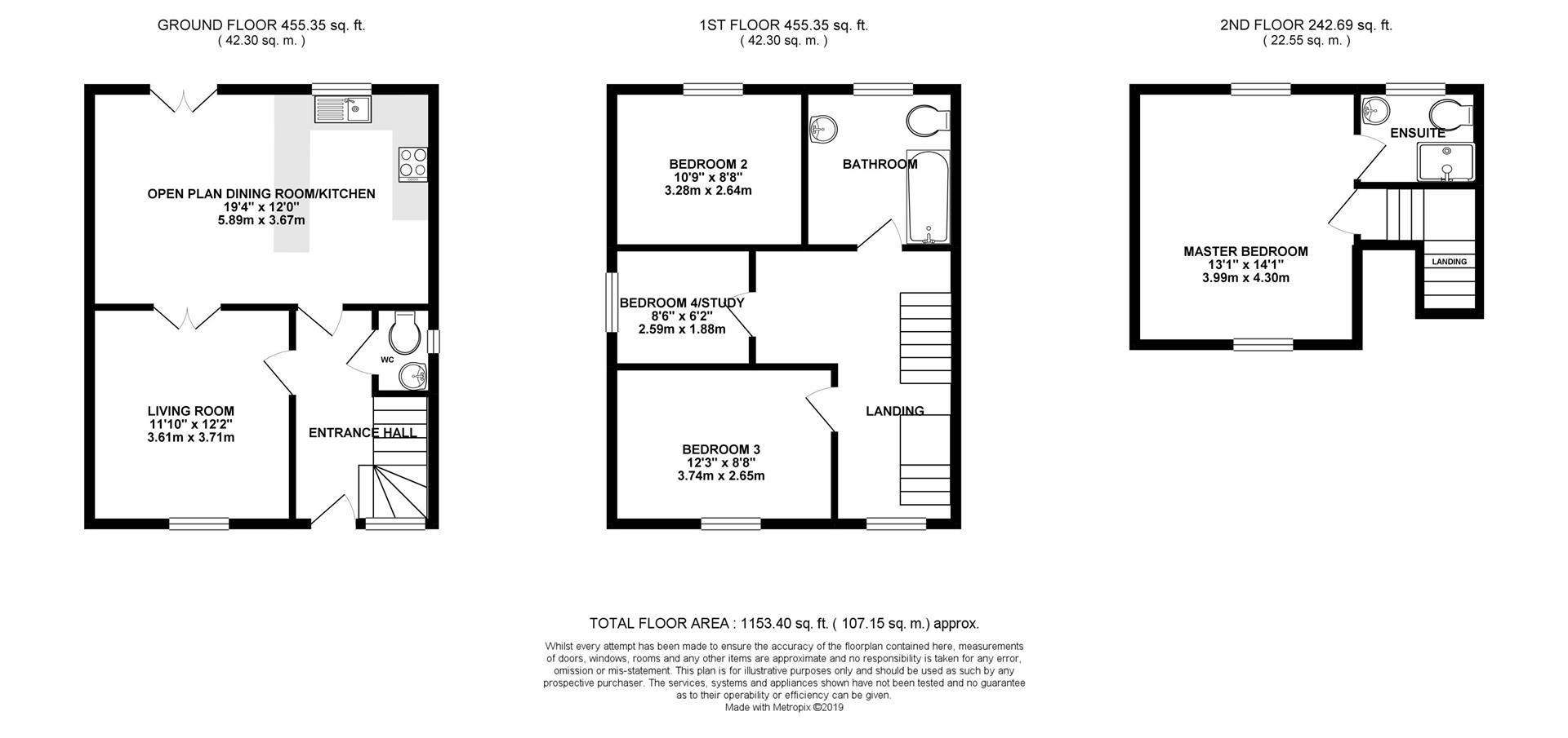 4 Bedrooms Detached house for sale in Harold Road, Hastings TN35