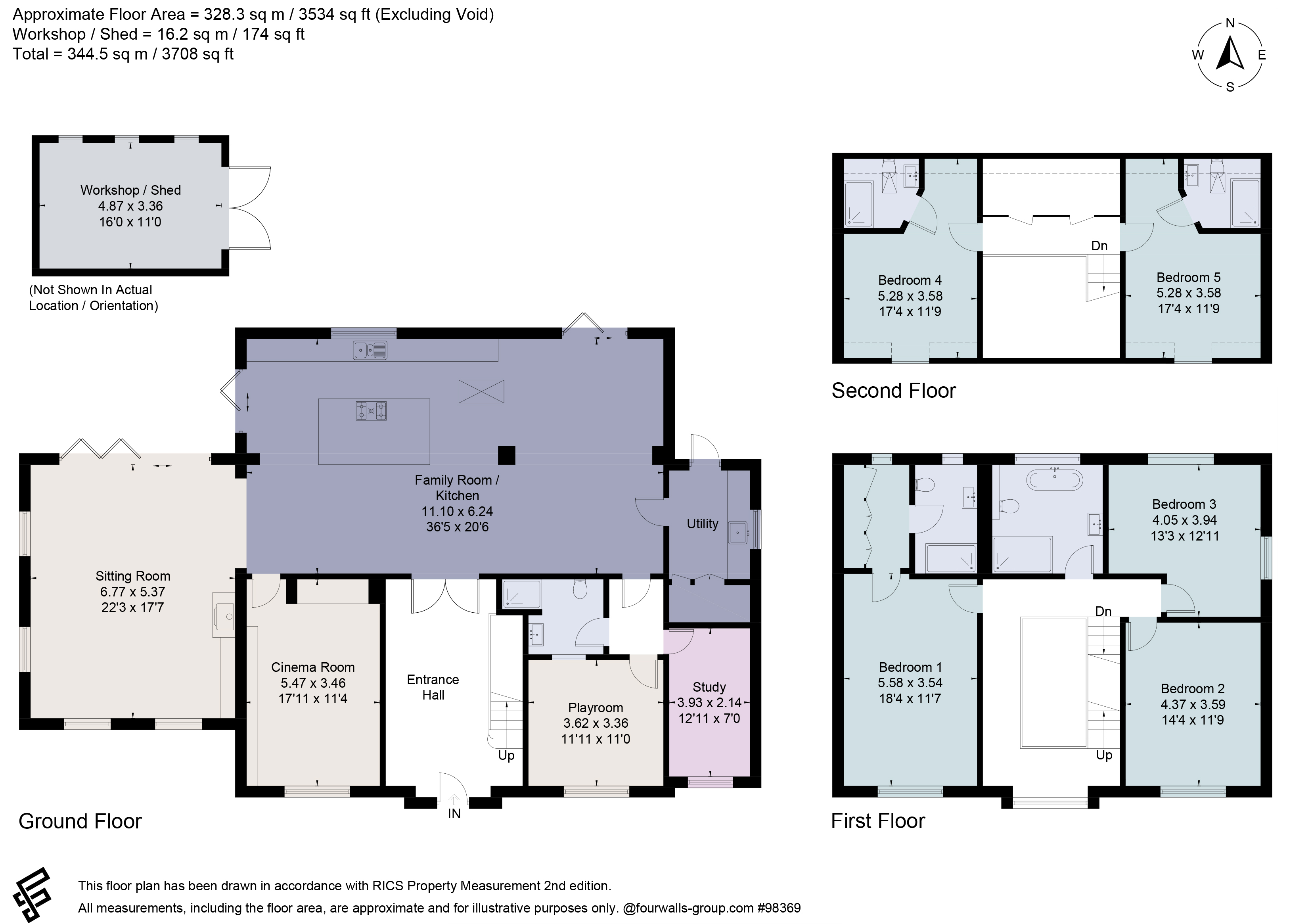 22, Reynards Road, Hertfordshire floorplan