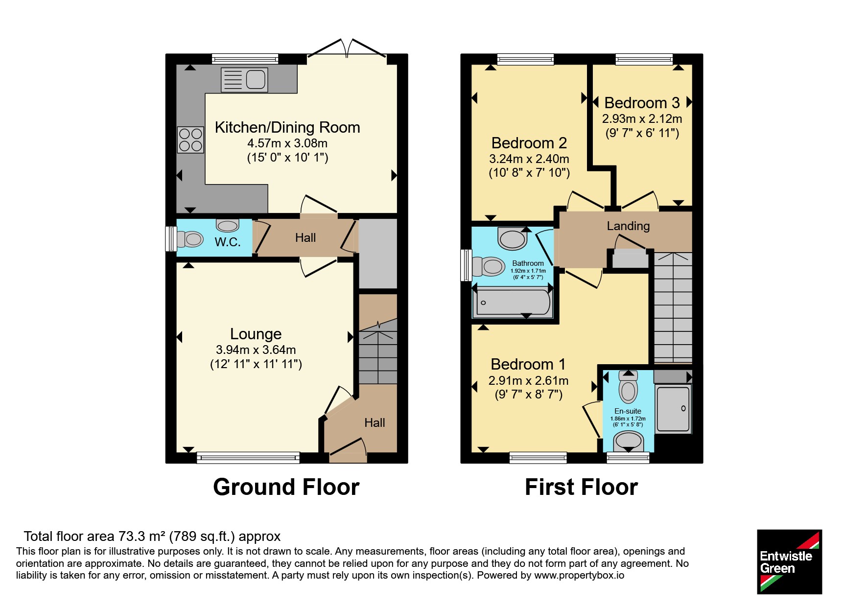 5, Honey Road, Lancashire floorplan
