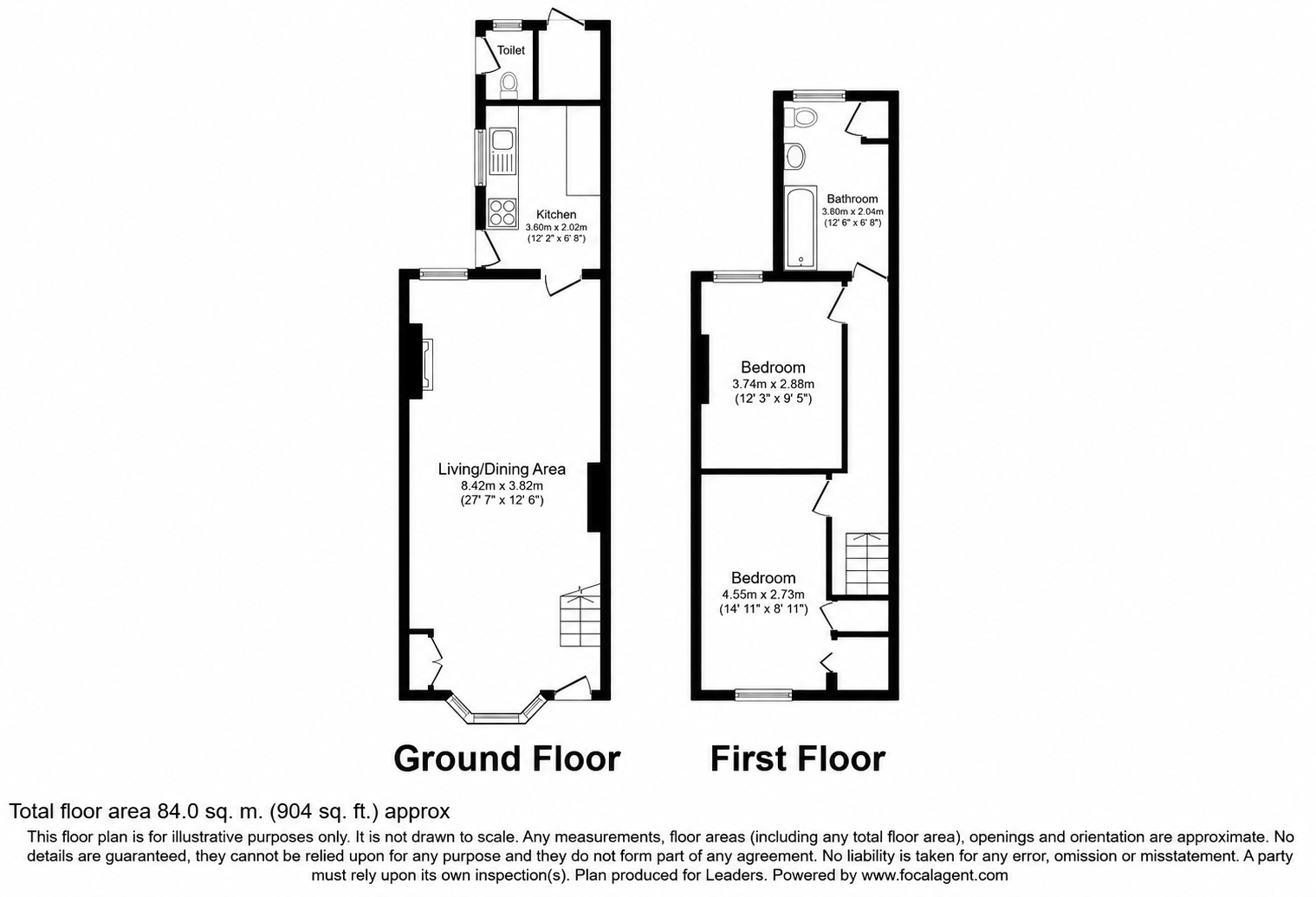 5, Skerry Hill, Mansfield floorplan
