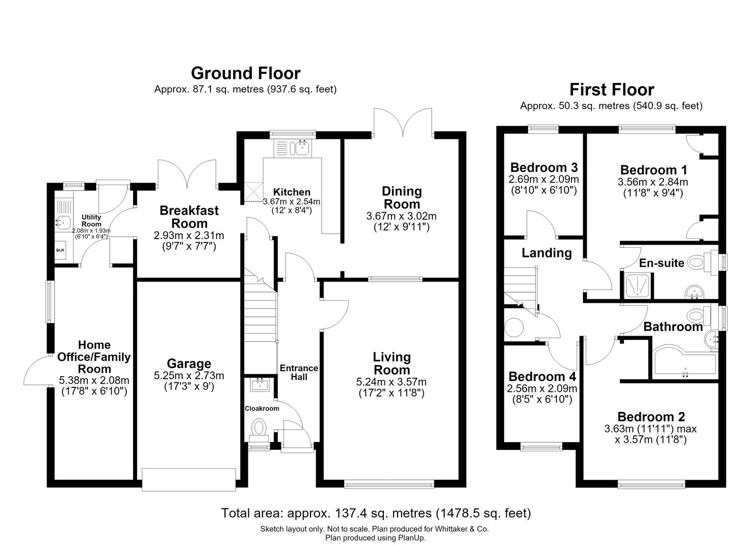 Bewdley Close, Harpenden floorplan