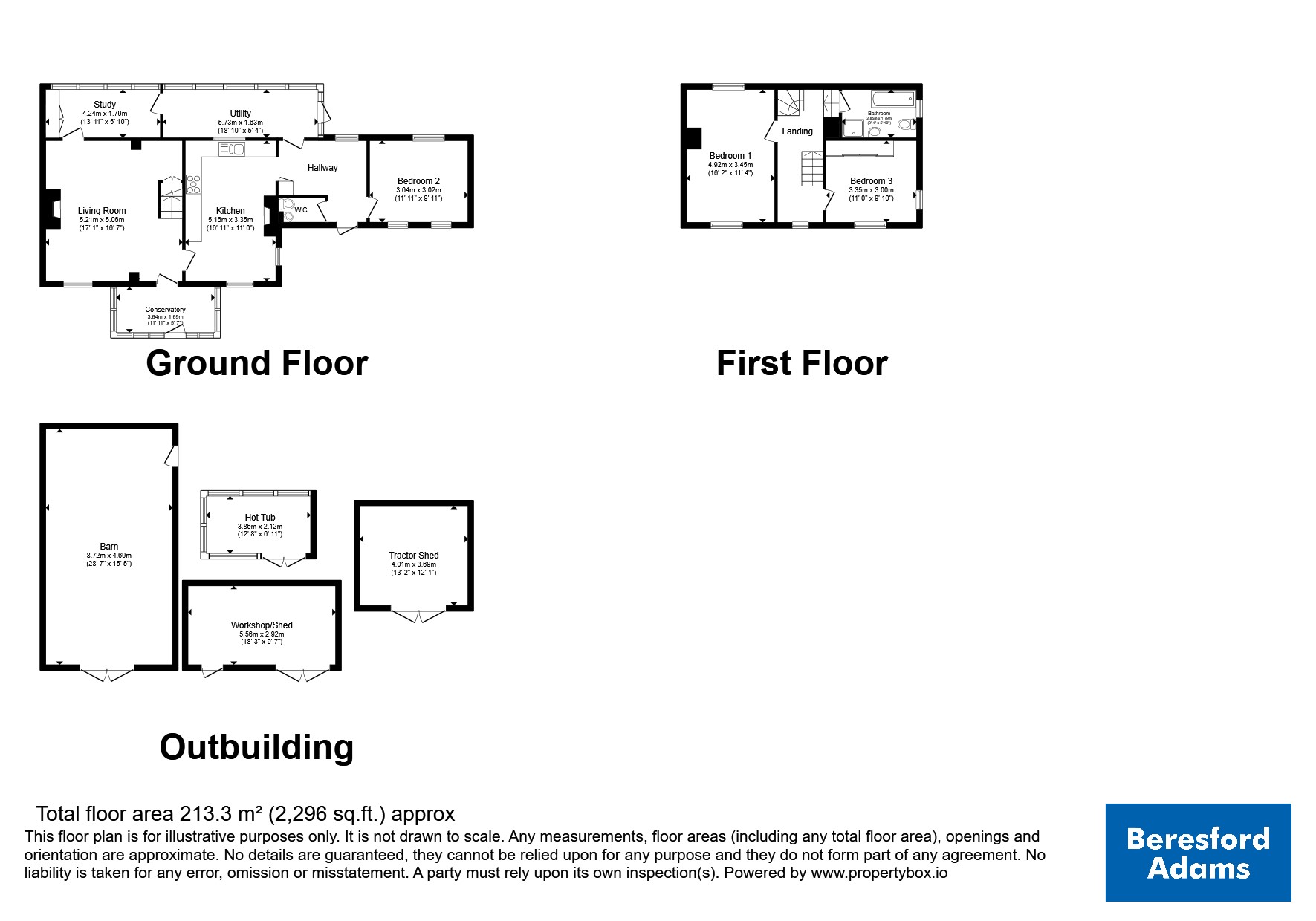 Fron Llwyd,, Waunfawr, Gwynedd floorplan
