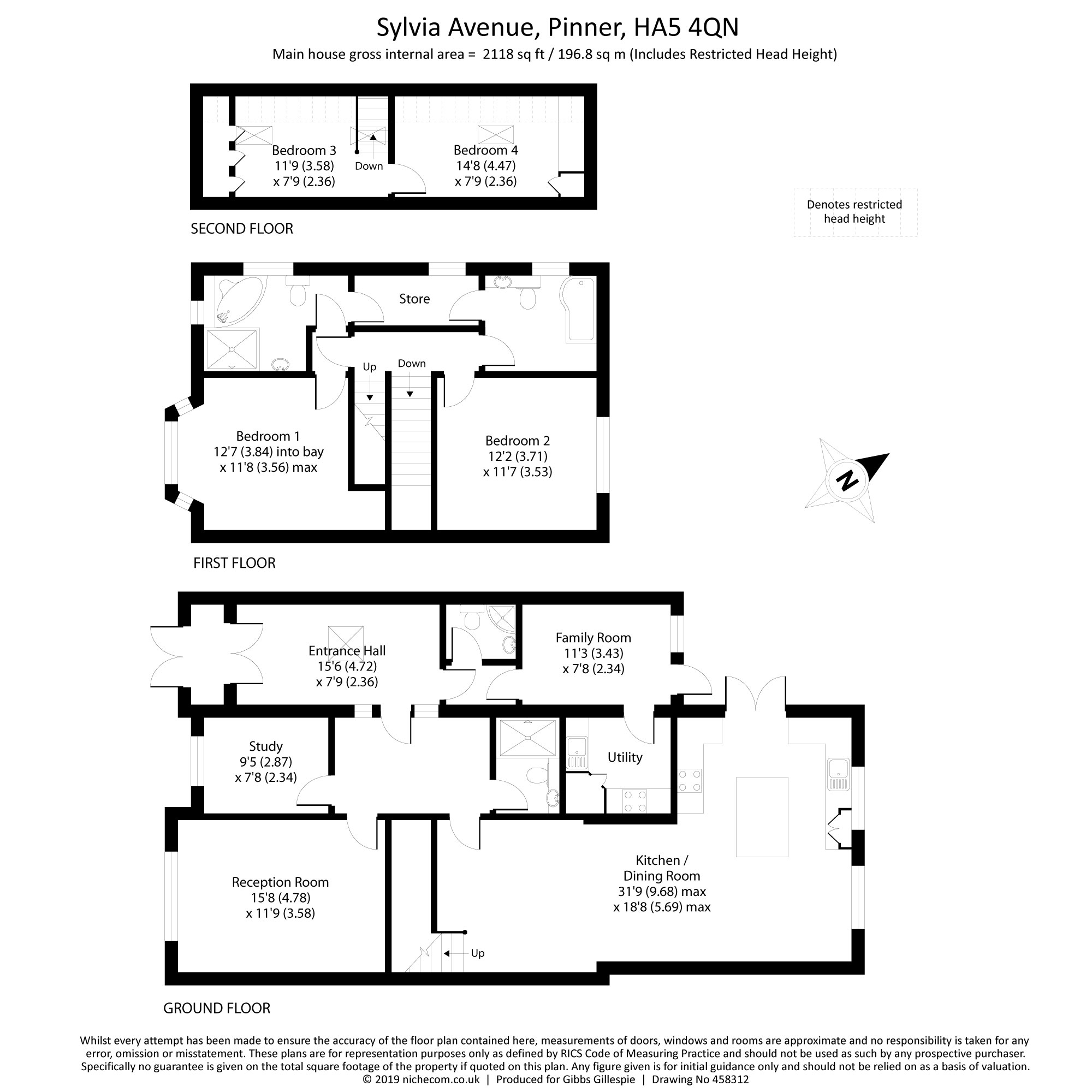 5 Bedrooms Semi-detached house for sale in Sylvia Avenue, Pinner, Middlesex HA5