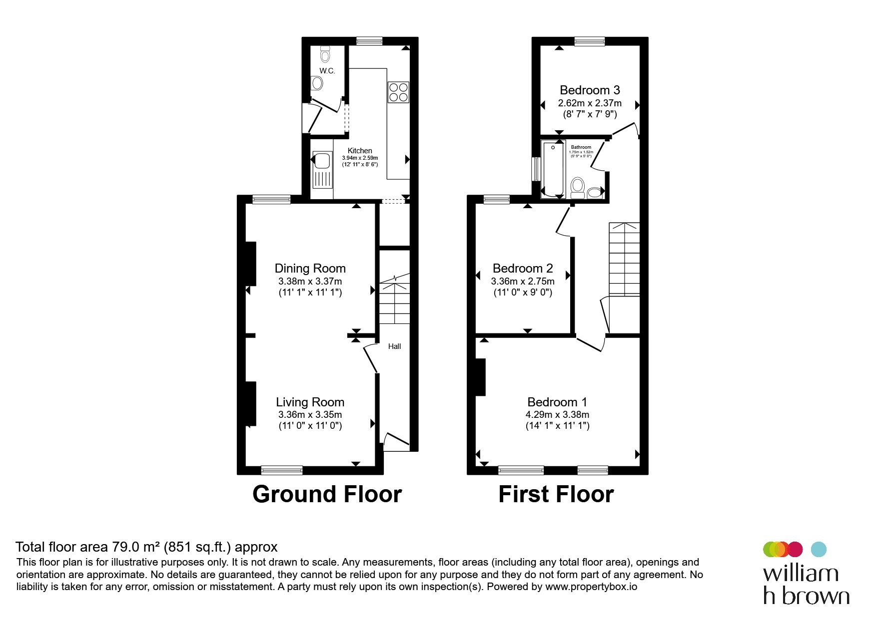 292, Old Heath Road, Colchester floorplan