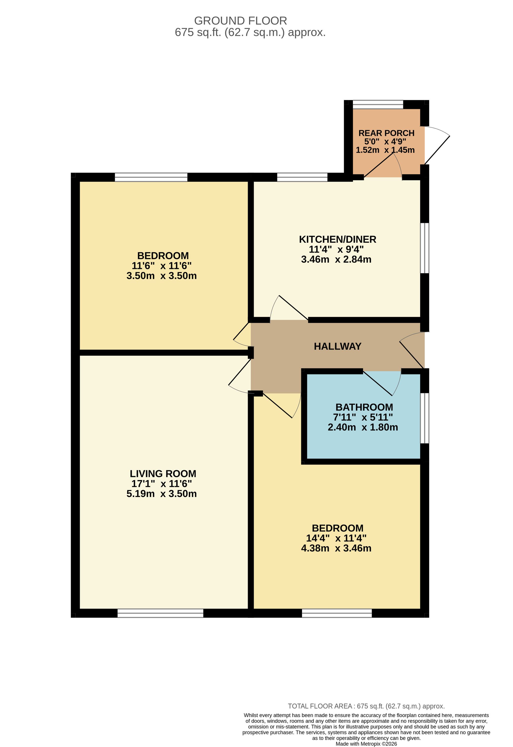 35 Broadstone Road, Bolton floorplan