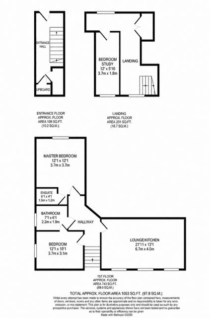 Flat 5, Old Police Station, Broad Street, Bristol floorplan