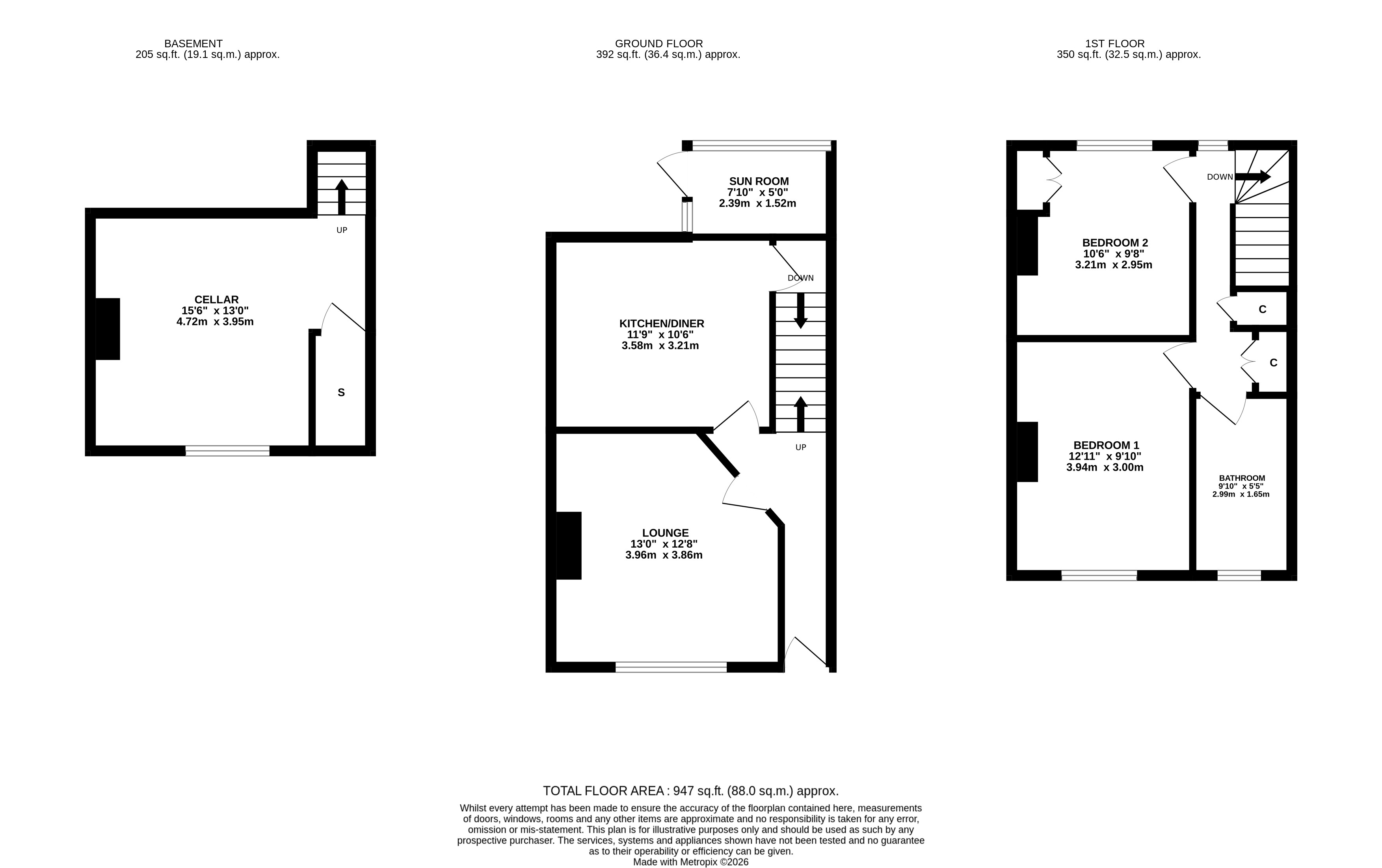 15, Mary Street, Keighley floorplan