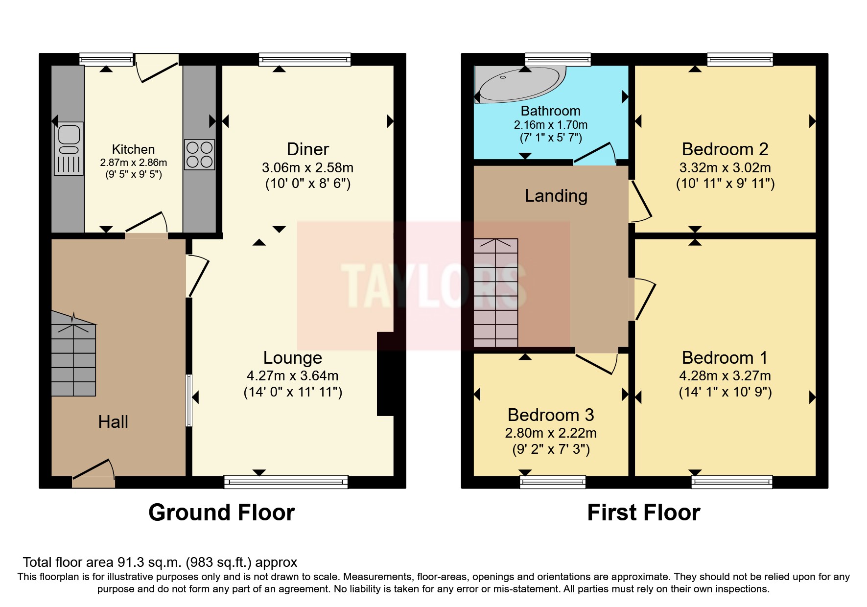 Stanshawe Crescent, Yate, Bristol BS37, 3 bedroom terraced house for