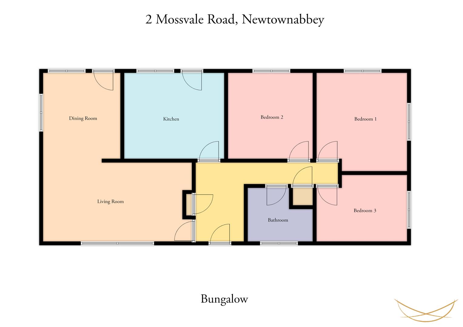 2, Mossvale Road, Newtownabbey floorplan