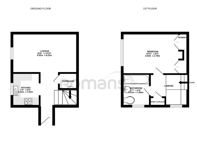 45, Little Copse Chase, Basingstoke floorplan