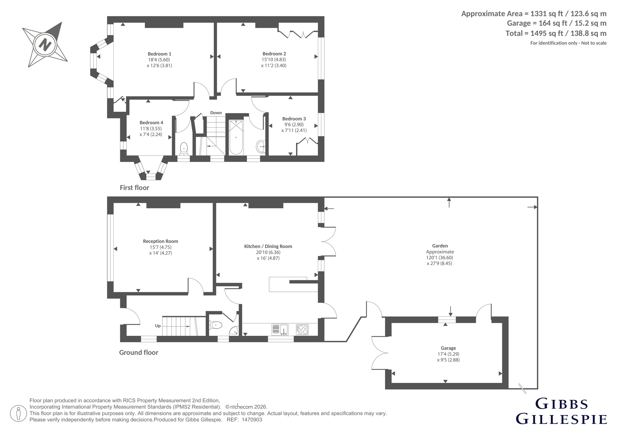47, Lynwood Road, Ealing floorplan