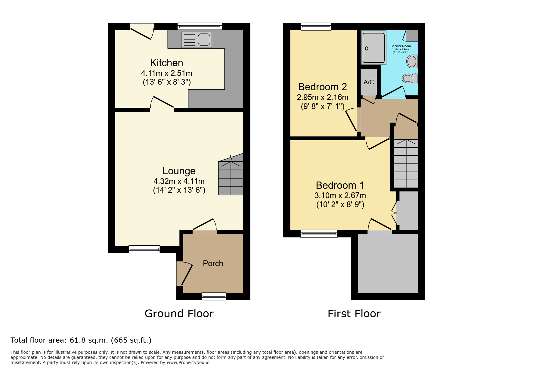 Stoat Park, Devon floorplan