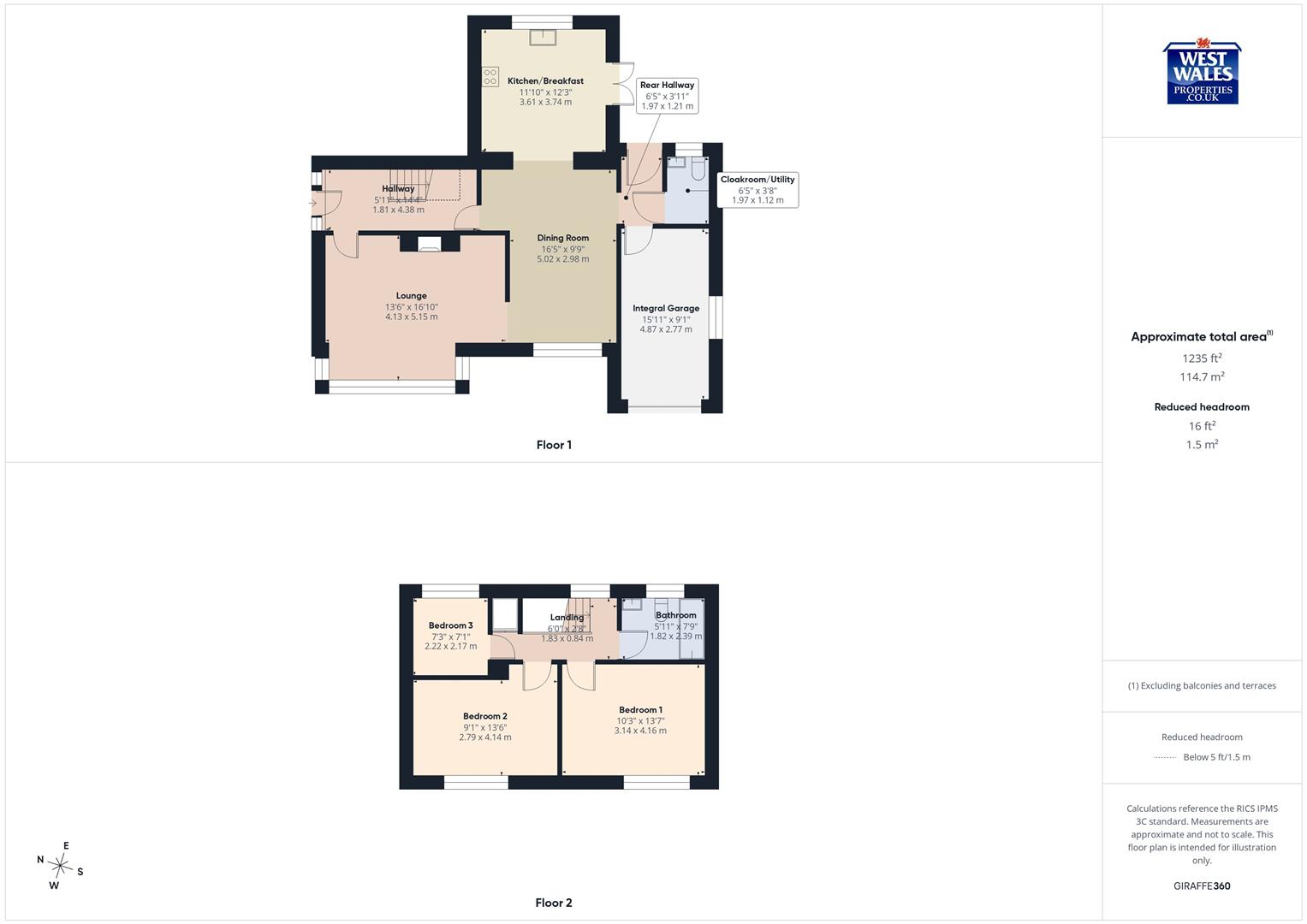 22, Dan Y Lan, Llanelli floorplan