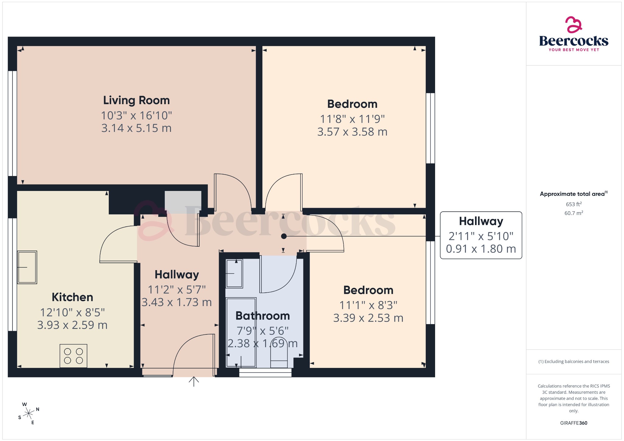 2, Westfield Close, Nafferton, Driffield,  YO25 4LN floorplan