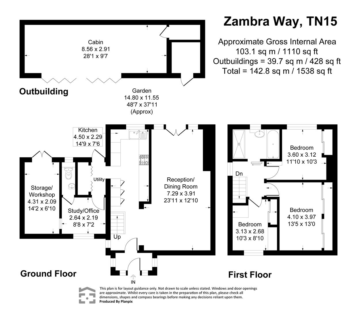 26, Zambra Way, Sevenoaks floorplan