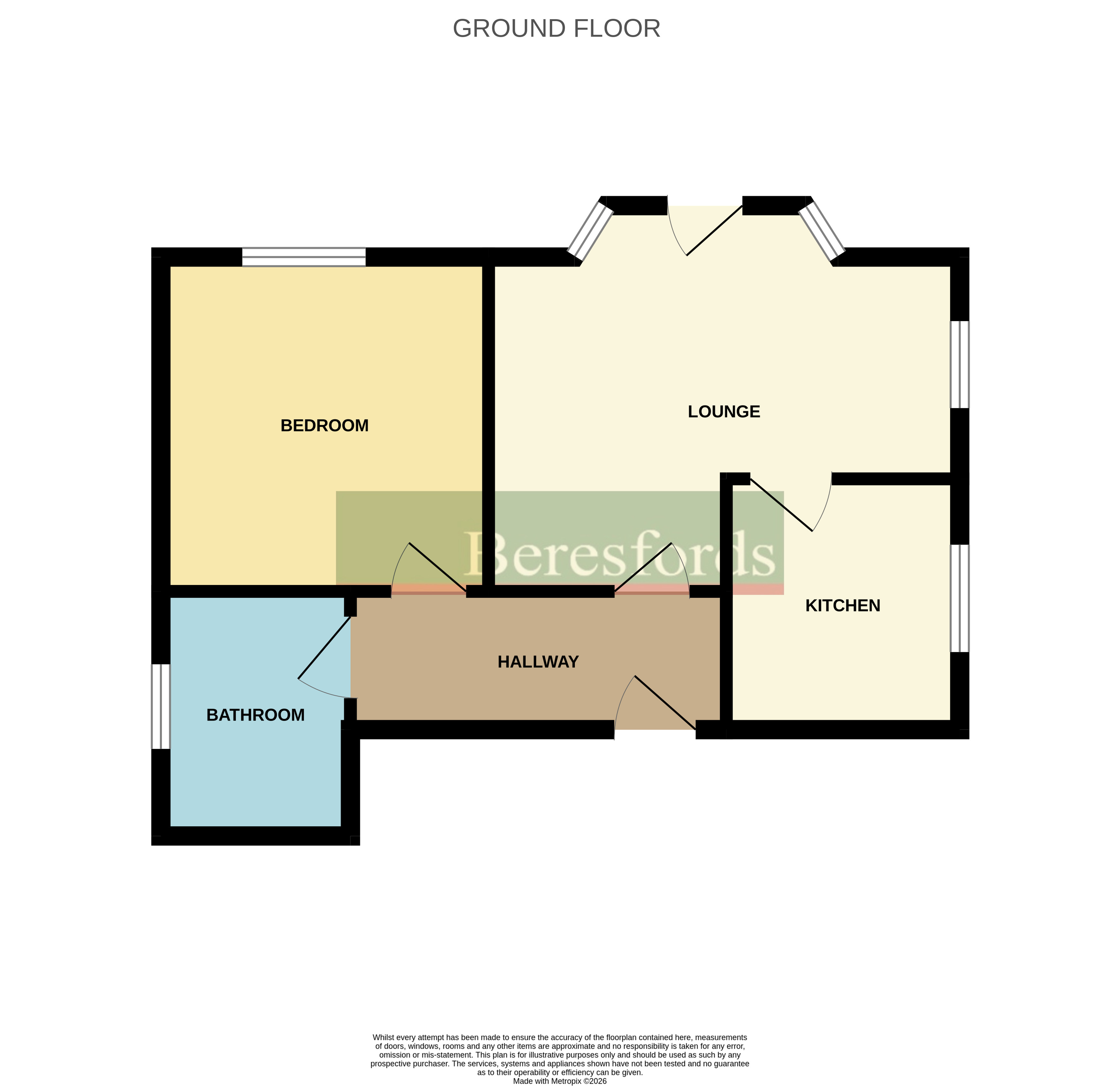 Flat 2,, Madel Court, Rainham floorplan