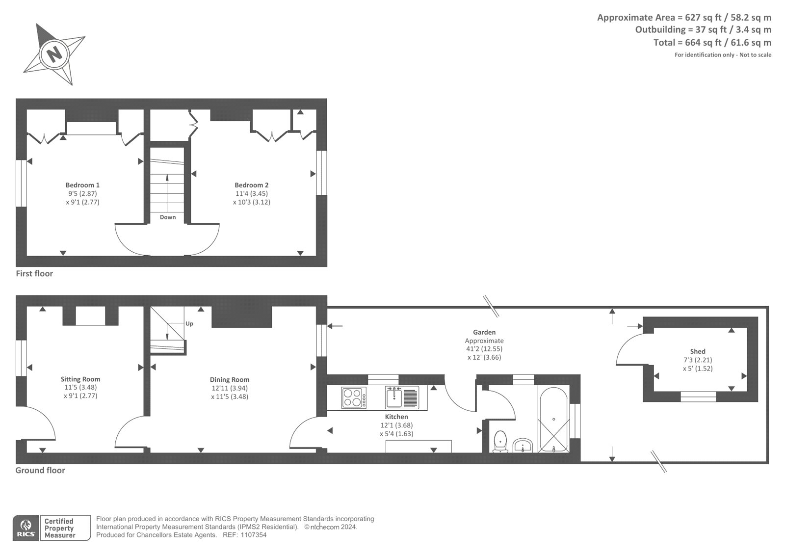 32, Randolph Street, Oxford floorplan