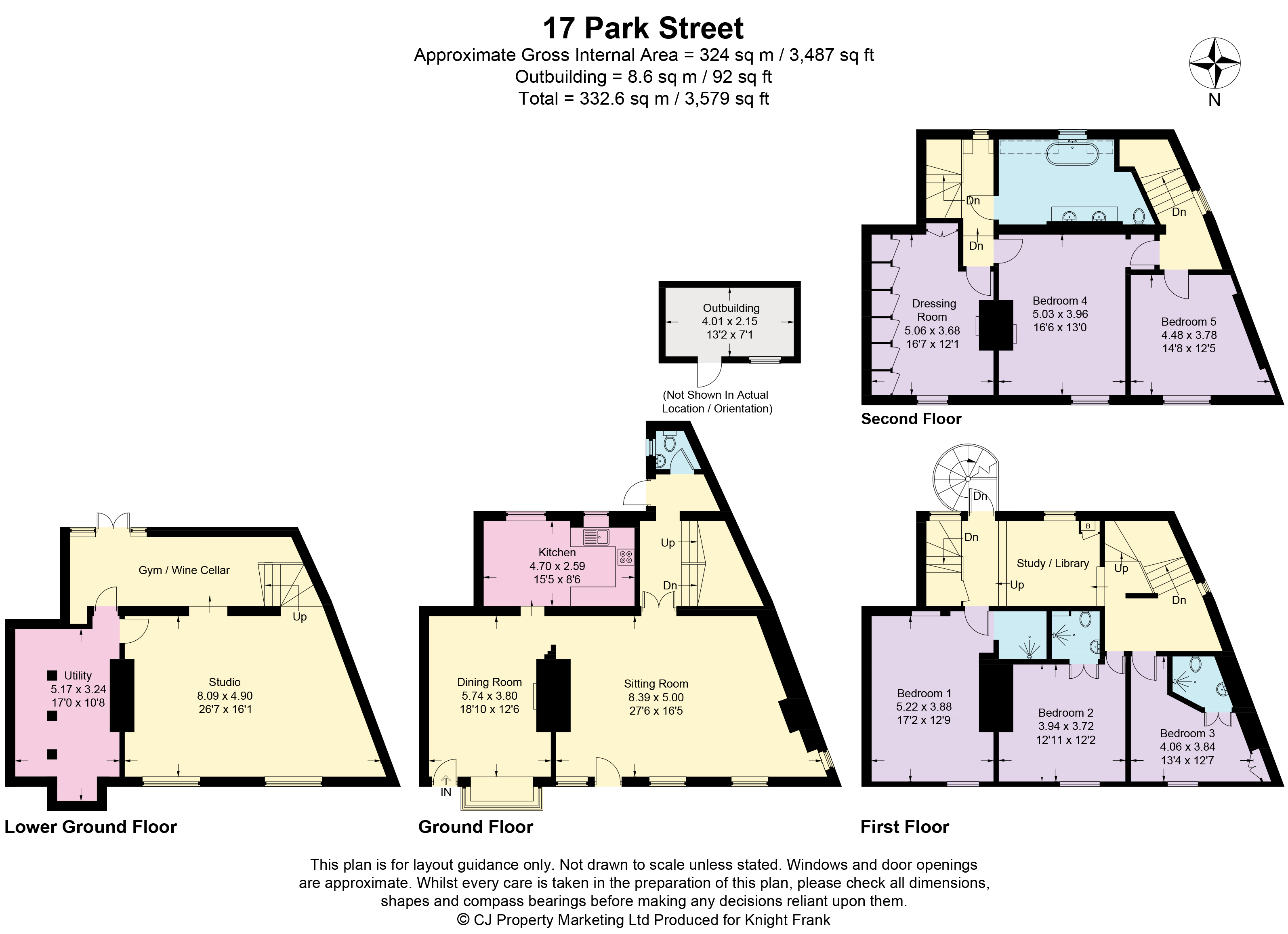 17, Park Street, Woodstock floorplan