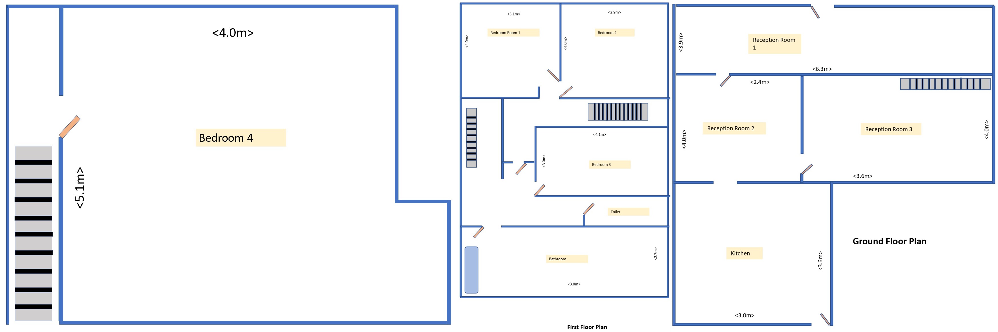 41, Station Road, Hadfield, Glossop floorplan