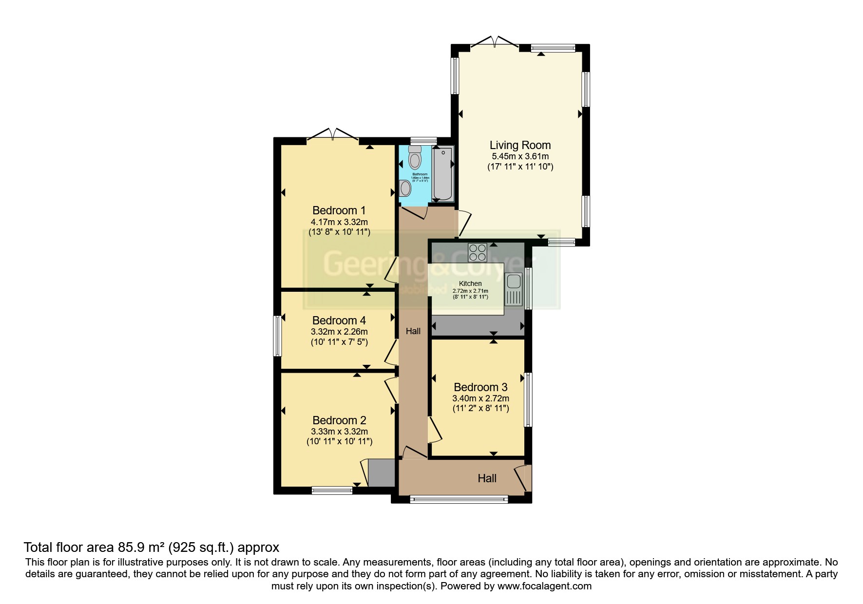 23, The Parade, New Romney floorplan