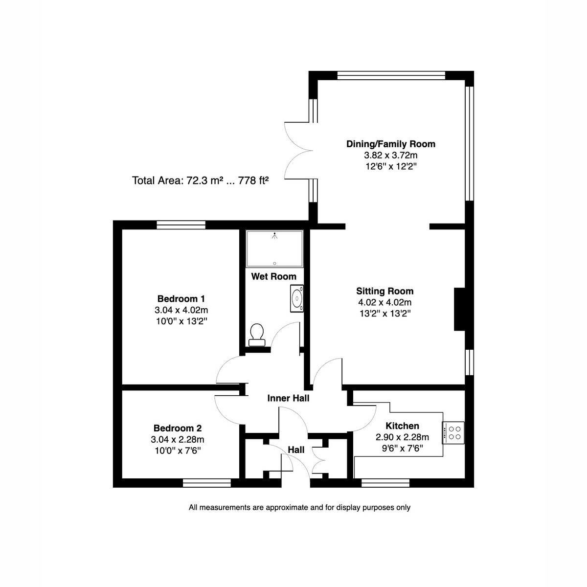 61, Duncan Road, Chichester floorplan