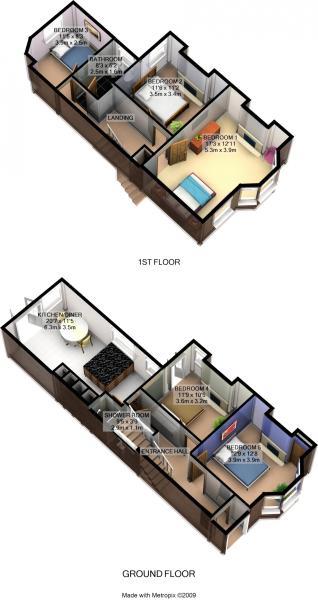 Southfield Road, Oxford floorplan