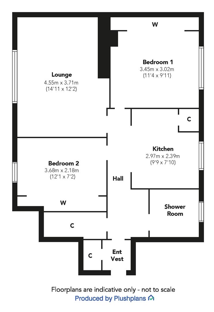 2 bed flat for sale in Glamis Drive, Greenock PA16 66036498 Zoopla